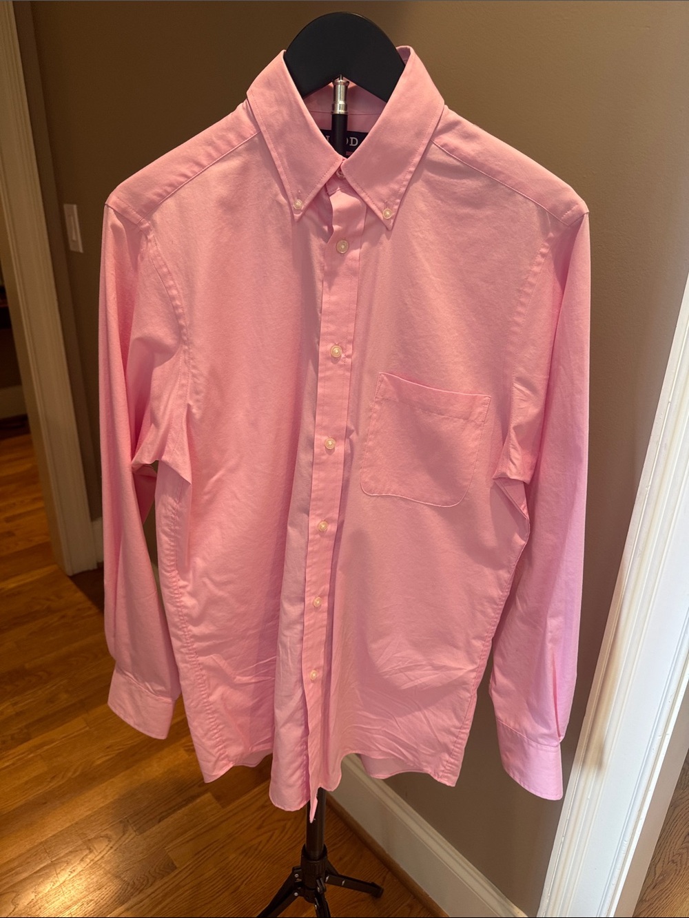 Izod Light Pink Button-Down Oxford Shirt
